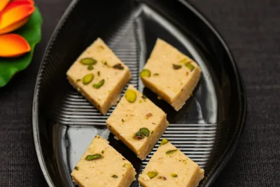 Besan Burfi Recipe