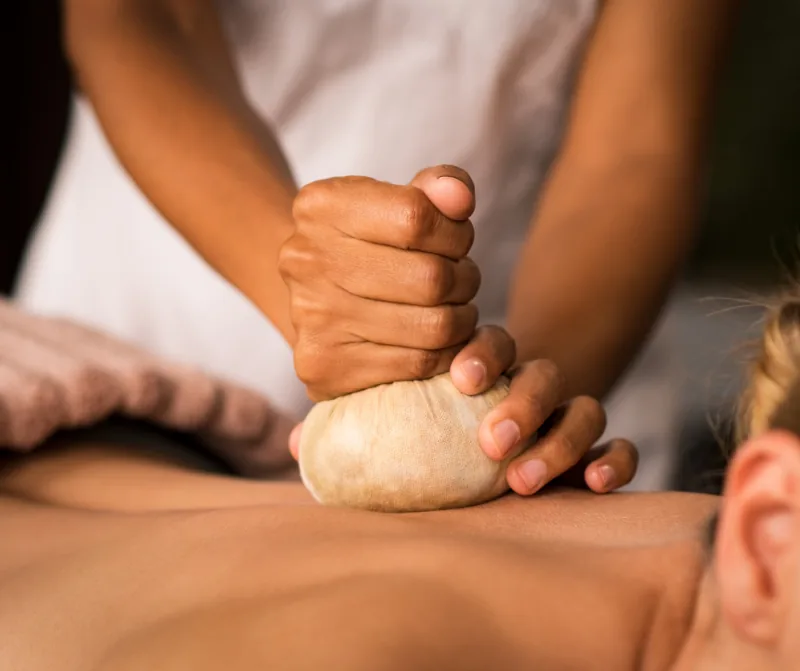 Swedana steam therapy at Minute Wonder Ayurveda, San Ramon, detail 4