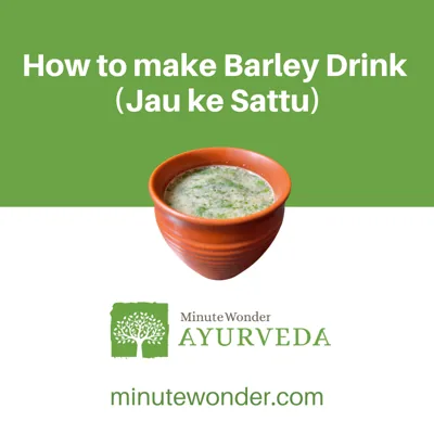 Barley Drink (Jau ke Sattu)